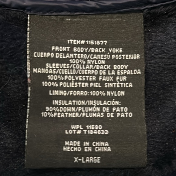 Ladies Navy Jacket, XL, 32 Degree Heat. - Picture 7 of 8